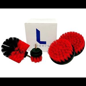 Drill Brush Attachment Set